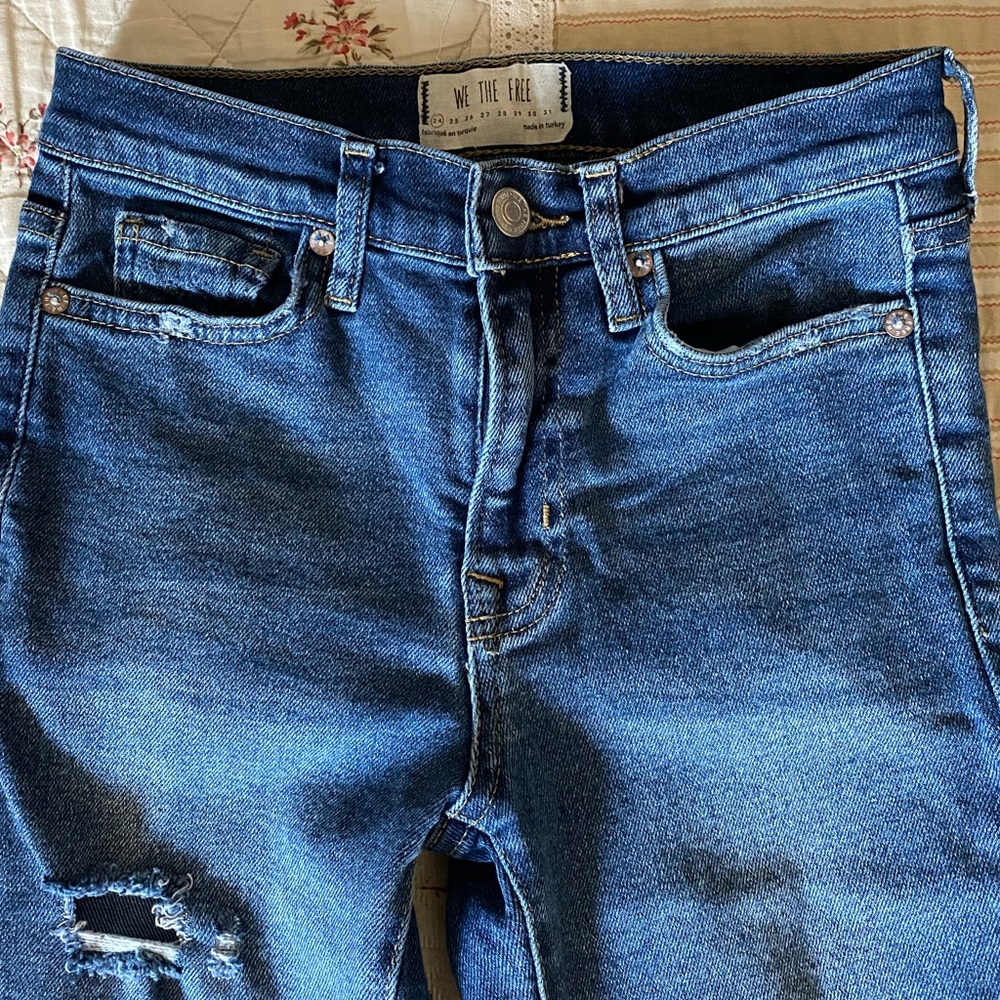 Free People High Waisted Jeans